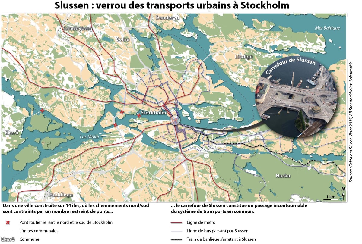 ਨਕਸ਼ਾ ਦੇ slussen ਸ੍ਟਾਕਹੋਲ੍ਮ